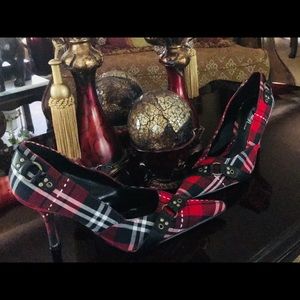 High Heel Plaid Shoe👠